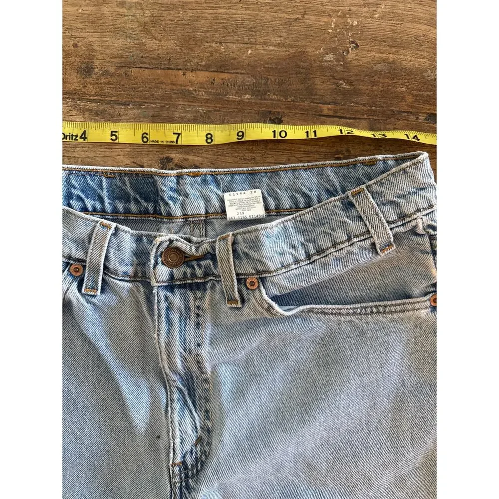 Vintage 90s Levi’s orange tab 550 high rise shorts Size 32